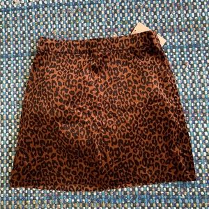 Cute Funky leopard skirt